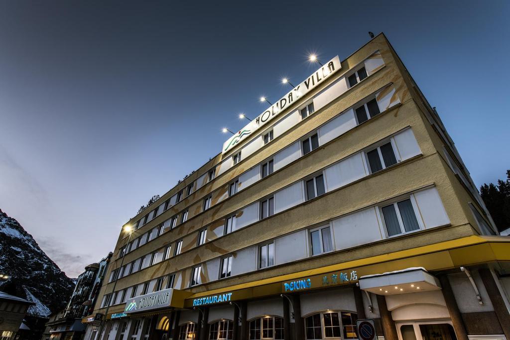 Posthotel Holiday Villa 阿罗萨 外观 照片