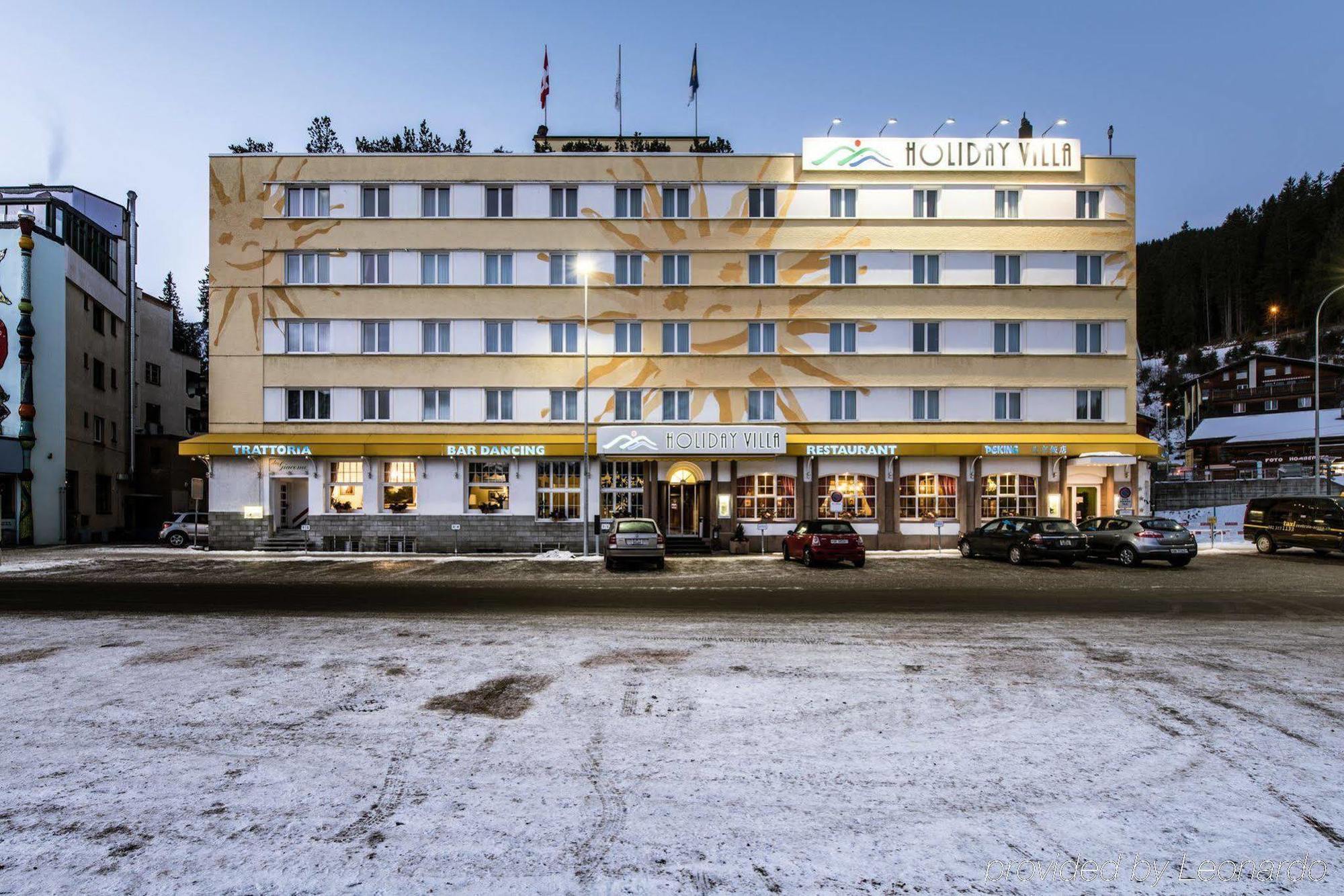 Posthotel Holiday Villa 阿罗萨 外观 照片